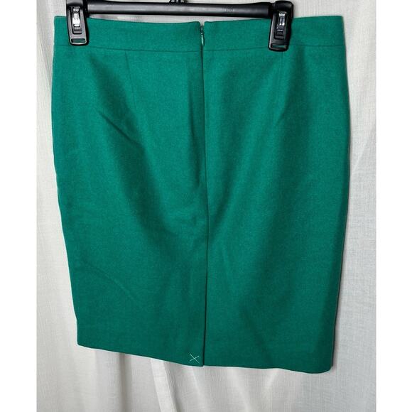 J.Crew Factory Women's The Pencil Skirt Green Size 6 NWT - Picture 3 of 4